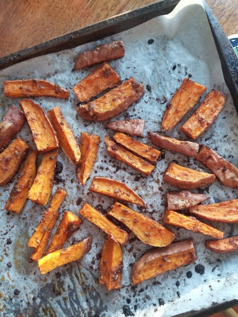 Licing Kitchen Sweet Potato Fries