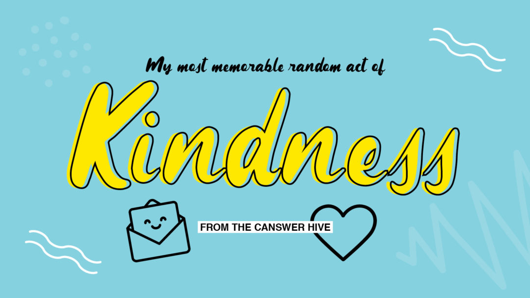 My Most Memorable Random Act Of Kindness Blog Banner